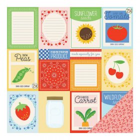 American Crafts - Heartland Farm - Farm Fresh Paper American Crafts - Heartland Farm - Farm Fresh Paper