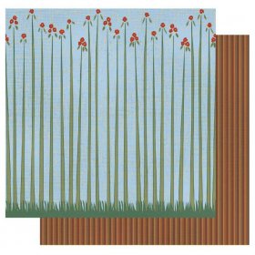 Best Creation - Gone Camping - Flower Field Glitter Paper Best Creation - Gone Camping - Flower Field Glitter Paper