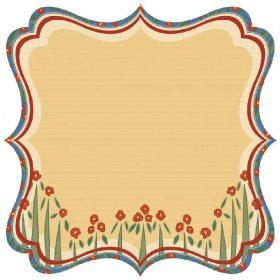 Best Creation - Gone Camping - Wild Flowers Die Cut Glitter Paper Best Creation - Gone Camping - Wild Flowers Die Cut Glitter Paper