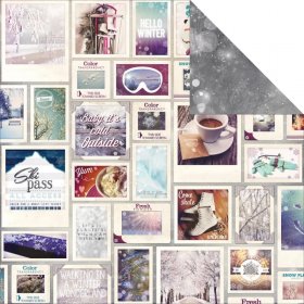 Bo-Bunny - Altitude Collection - Cozy Paper Bo-Bunny - Altitude Collection - Cozy Paper