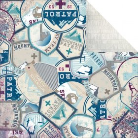 Bo-Bunny - Altitude Collection - Patrol Paper Bo-Bunny - Altitude Collection - Patrol Paper