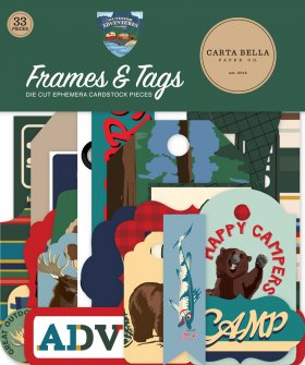 Carta Bella - Outdoor Adventure Frames & Tags Carta Bella - Outdoor Adventure Frames & Tags