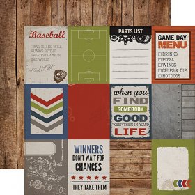Carta Bella - Work Hard Play Hard - 3x4 Journaling Cards Carta Bella - Work Hard Play Hard - 3x4 Journaling Cards