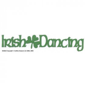 Crafters Outpost - Irish Dancing Lil' Liner Crafters Outpost - Irish Dancing Lil' Liner