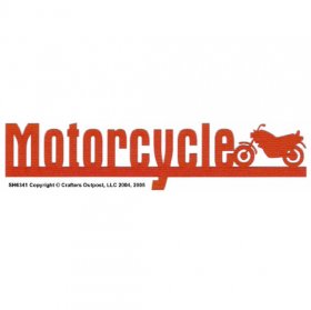 Crafters Outpost - Motorcycle Lil' Liner Crafters Outpost - Motorcycle Lil' Liner