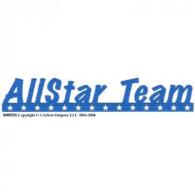 Crafters Outpost - All Star Team Lil' Liner Crafters Outpost - All Star Team Lil' Liner
