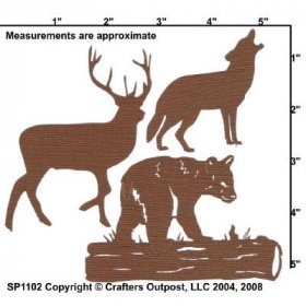 Crafters Outpost - Wild Life Scrapak Crafters Outpost - Wild Life Scrapak