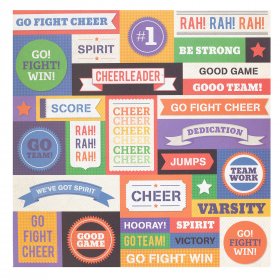 DCWV - Cheer Words Paper DCWV - Cheer Words Paper