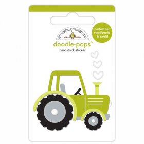 Doodlebug - Tractor Doodle-Pops 3D Stickers Doodlebug - Tractor Doodle-Pops 3D Stickers