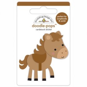 Doodlebug - Giddy Up Doodle-Pops 3D Stickers Doodlebug - Giddy Up Doodle-Pops 3D Stickers