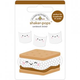 Doodlebug - Smore Doodle-Pops 3D Stickers Doodlebug - Smore Doodle-Pops 3D Stickers