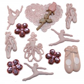 Dress It Up - Buttons - Ballet Dress It Up - Buttons - Ballet