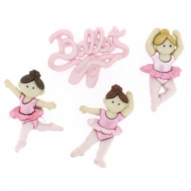 Dress It Up - Buttons - Ballerinas Dress It Up - Buttons - Ballerinas