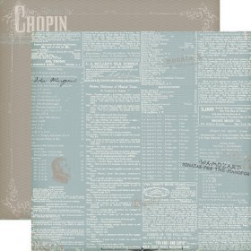 Echo Park - Melody of Life Words Paper Echo Park - Melody of Life Words Paper
