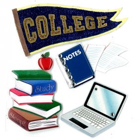 Jolee's - College Dimensional Stickers Jolee's - College Dimensional Stickers