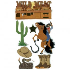 Jolee's - Wild West Dimensional Stickers Jolee's - Wild West Dimensional Stickers