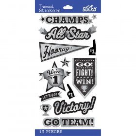 Sticko - Sports Words Classic Stickers Sticko - Sports Words Classic Stickers