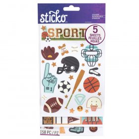 Sticko - Flip Pack Stickers - Sports Sticko - Flip Pack Stickers - Sports