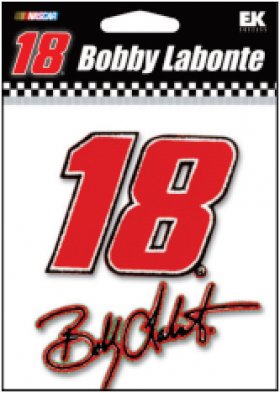NASCAR - Bobby Labonte Embroidered Signature NASCAR - Bobby Labonte Embroidered Signature