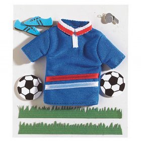 Jolee's - Soccer Dimensional Stickers Jolee's - Soccer Dimensional Stickers