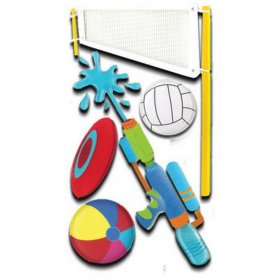 Jolee's - Beach Sports Le Grande Dimensional Stickers Jolee's - Beach Sports Le Grande Dimensional Stickers