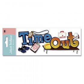 Jolee's - Time Out Dimensional Title Stickers Jolee's - Time Out Dimensional Title Stickers