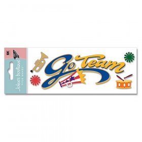 Jolee's - Go Team Dimensional Title Stickers Jolee's - Go Team Dimensional Title Stickers