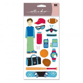 Sticko - Boy Sports Classic Stickers Sticko - Boy Sports Classic Stickers