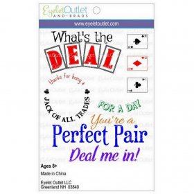 Eyelet Outlet - Playing Card Clear Stamps Eyelet Outlet - Playing Card Clear Stamps