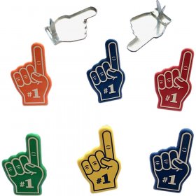 Eyelet Outlet - Foam Finger Brads Eyelet Outlet - Foam Finger Brads