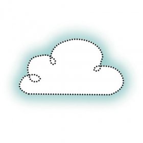 Imaginisce - Happy Camper - Snag 'Em Stamps - Clouds Imaginisce - Happy Camper - Snag 'Em Stamps - Clouds