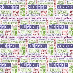 It Takes Two - Soccer Words Paper It Takes Two - Soccer Words Paper