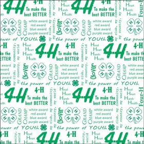 It Takes Two - 4-H Words Paper It Takes Two - 4-H Words Paper