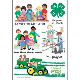 It Takes Two - 4-H Kids Sticky Sentiments It Takes Two - 4-H Kids Sticky Sentiments