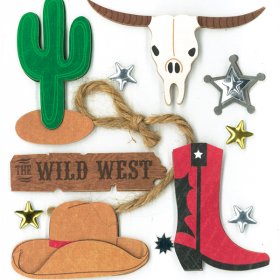 K & Co - Cowboy Sticker Medley K & Co - Cowboy Sticker Medley