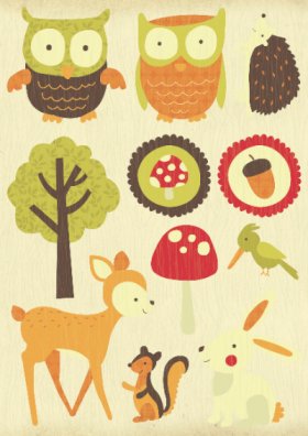 Kaisercraft - Tiny Woods - Layered Chipboard Kaisercraft - Tiny Woods - Layered Chipboard
