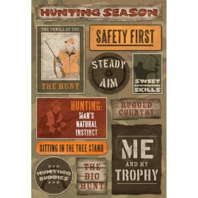 Karen Foster - The Hunt Cardstock Stickers Karen Foster - The Hunt Cardstock Stickers