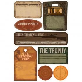 Karen Foster - The Hunt Journal Cardstock Stickers Karen Foster - The Hunt Journal Cardstock Stickers