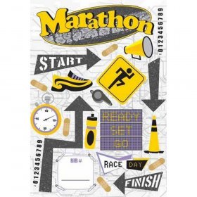 Karen Foster - Marathon Cardstock Stickers Karen Foster - Marathon Cardstock Stickers