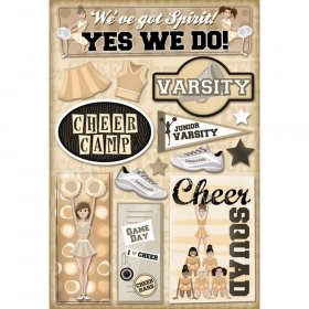 Karen Foster - Cheer Camp Stickers Karen Foster - Cheer Camp Stickers
