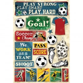 Karen Foster - Soccer Goal Cardstock Stickers Karen Foster - Soccer Goal Cardstock Stickers