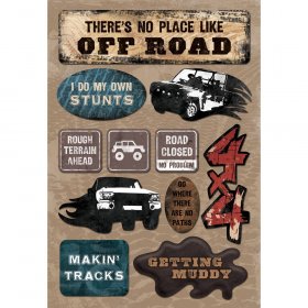Karen Foster - Going Off Road Stickers Karen Foster - Going Off Road Stickers