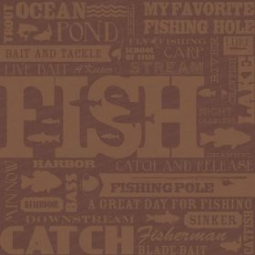 Karen Foster - Fish Collage Paper Karen Foster - Fish Collage Paper