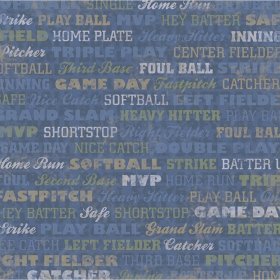 Karen Foster - Fast Pitch Collage Paper Karen Foster - Fast Pitch Collage Paper