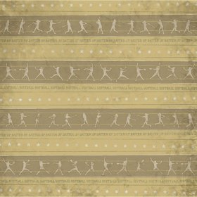 Karen Foster - Softball Stripes Paper Karen Foster - Softball Stripes Paper