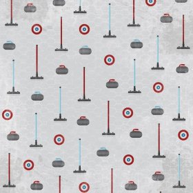 Karen Foster - Curling Gear Paper Karen Foster - Curling Gear Paper