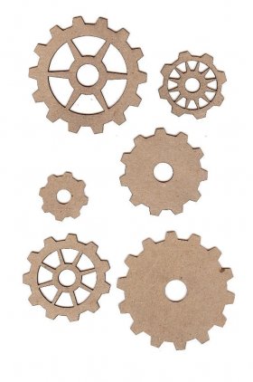 Leaky Shed Studio - Chipboard - Gear Set Leaky Shed Studio - Chipboard - Gear Set