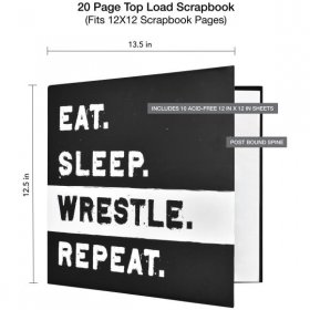 MBI - Wrestle Sports 12" x 12" Postbound Album MBI - Wrestle Sports 12" x 12" Postbound Album