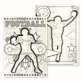 LYB - Game On - Football Canvas Colorables LYB - Game On - Football Canvas Colorables