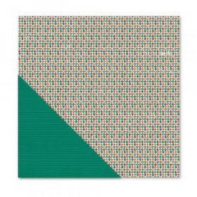 LYB - Making the Grade - Multi Fun Dot/Green Stripe Cardstock LYB - Making the Grade - Multi Fun Dot/Green Stripe Cardstock